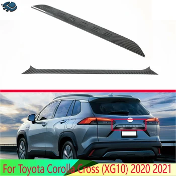 Toyota Corolla Krusts (XG10) 2020 2021 Oglekļa Šķiedras Stila Aizmugures Boot Durvis, Bagāžnieka Vāks Vāciņš Melns, Tailgate Rotāt
