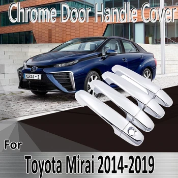 Toyota Mirai JPD10 2014~2019 Stils Uzlīmes Apdare, Hromēti Durvju Roktura Vāciņš Pielāgot Auto Piederumi