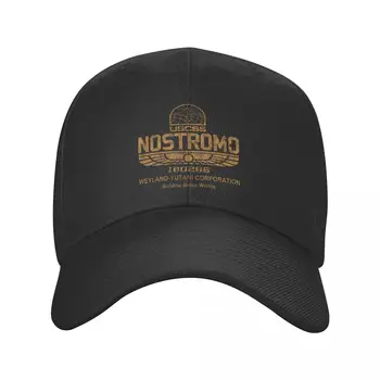 USCSS Nostromo Beisbola cepure Vīriešiem, Sievietēm, Regulējams Weyland Yutani Alien Filmu Tētis Cepuri Āra Snapback Cepures Saules Cepures