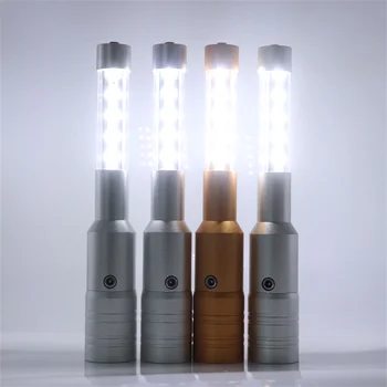 Uzlādējams LED Vīna Pudele Šampanieša Flash Stick Strobe Gaismas Alumīnija Pudele Pakalpojumu Brīnumsvecītes Bārs Klubs Puse Dekori