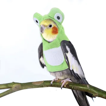Vairumtirdzniecības Pet Putnu Drēbes Roku Pasūtījuma Papagailis Pārdošanas Gudrs Putns Pārvērtās Par Vardi, Radošu Jaunu Mājdzīvnieku Apģērbu Cosplays