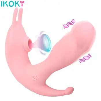 Valkājamas Dildo Vibratoru Pieaugušo Produktiem G Spot Massager Biksīšu Vibrators Āra Izmantot Seksa Rotaļlietas Sievietēm Klitora Stimulators