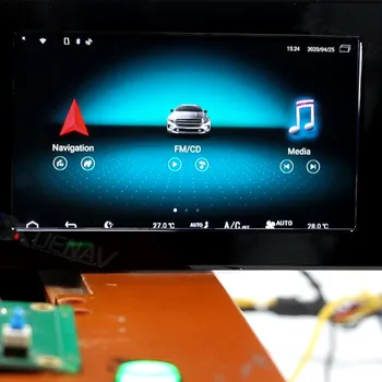 XUENAV Android Sistēma Dekodēšanas Ailē Automašīnas Video Interfeiss-Benz A B GLE Klases 2019+ USB skārienekrāna Atskaņotāju, GPS Navigācija, WIFI