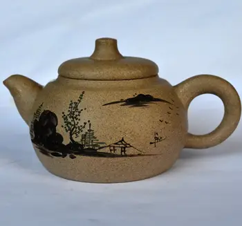 Yixing Violetā Māla Tējkanna 160ml Ķīnas zisha pot roku darbs ķīna kungfu tējas komplekts tējas katls