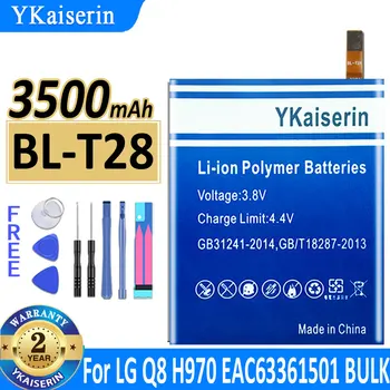 YKaiserin 3500mAh BL-T28 Akumulatoru LG Q8 H970 EAC63361501 TARAS L-03K,LMQ610EM,Q7 Alfa,Q720K,Q725K,Q610MA,Q7+,Q7 Plus Akumulators