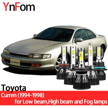YNFOM LED priekšējie lukturi komplekts Toyota Vai ST200 1994-1998 tuvās gaismas,augstas gaismas,miglas lukturi,auto piederumi,auto lukturu spuldzes