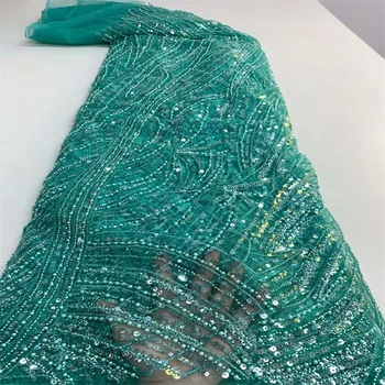 Šūt Tekstila Āfrikas Vizuļi Mežģīņu Auduma Luksusa franču Nigērijas Fāzēm Acu Mežģīņu Audums Augstas Kvalitātes Kāzu Kleitas ZX-400