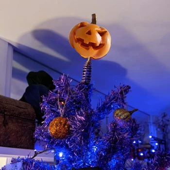 LED Ķirbju Gaismas DIY Karājas Halloween, Ziemassvētku Eglītes rotājums Mājās Puses Piederumi